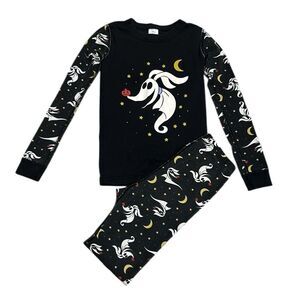 Hanna Andersson Disney Nightmare Before Christmas Long John PJ Pajama Set 130